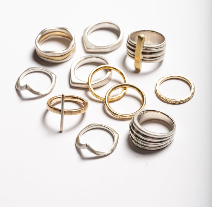 chevron ring